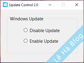 Update Control 2.0
