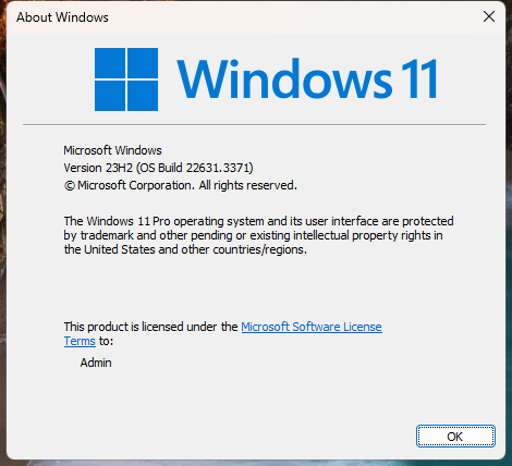 Ghost Win 11 23H2 Pro Lite