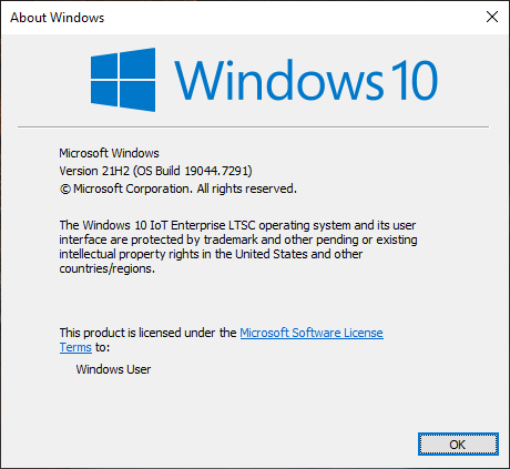 Windows 10 LTSC